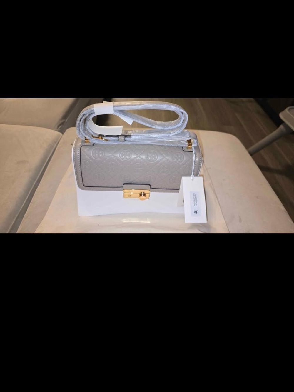 NWT Tory Burch T Monogram leather shoulder bag with dust bag - Picture 10 of 10